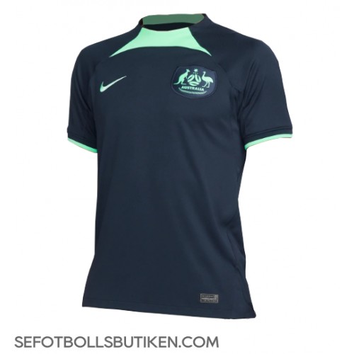 Australien Replika Borta matchkläder VM 2022 Korta ärmar